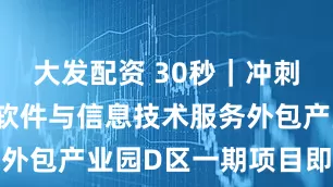 大发配资 30秒｜冲刺收尾 内江软件与信息技术服务外包产业园D区一期项目即将完工
