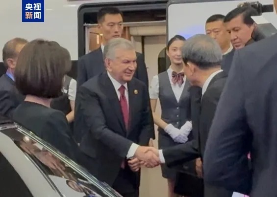 翻翻策略 多国领导人陆续乘高铁抵京